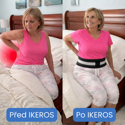Ortopedický pás IKEROS™ Trpíte ischiasem nebo bolestmi zad?