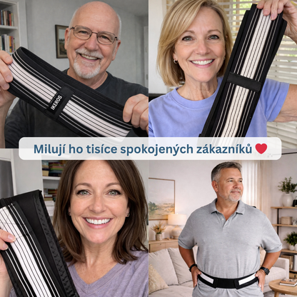 Ortopedický pás IKEROS™ Trpíte ischiasem nebo bolestmi zad?